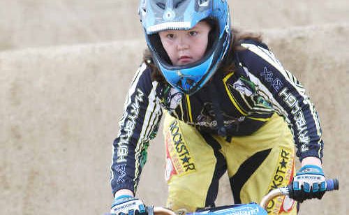 Local rider Morgan McPherson is now the top-ranked BMX rider in the 14 girls category after she won the final at the Queensland State Championships in Mackay. Local rider Morgan McPherson is now the top-ranked BMX rider in the 14 girls category after she won the final at the Queensland State Championships in Mackay.